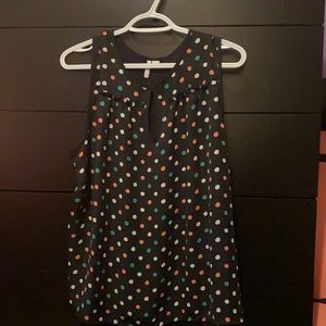 Women’s polka dot blouse